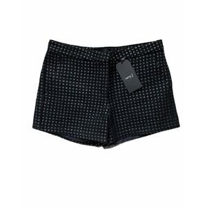 Very J **Black Daisy Duke Shorts** Lined Stitch Pocket Small